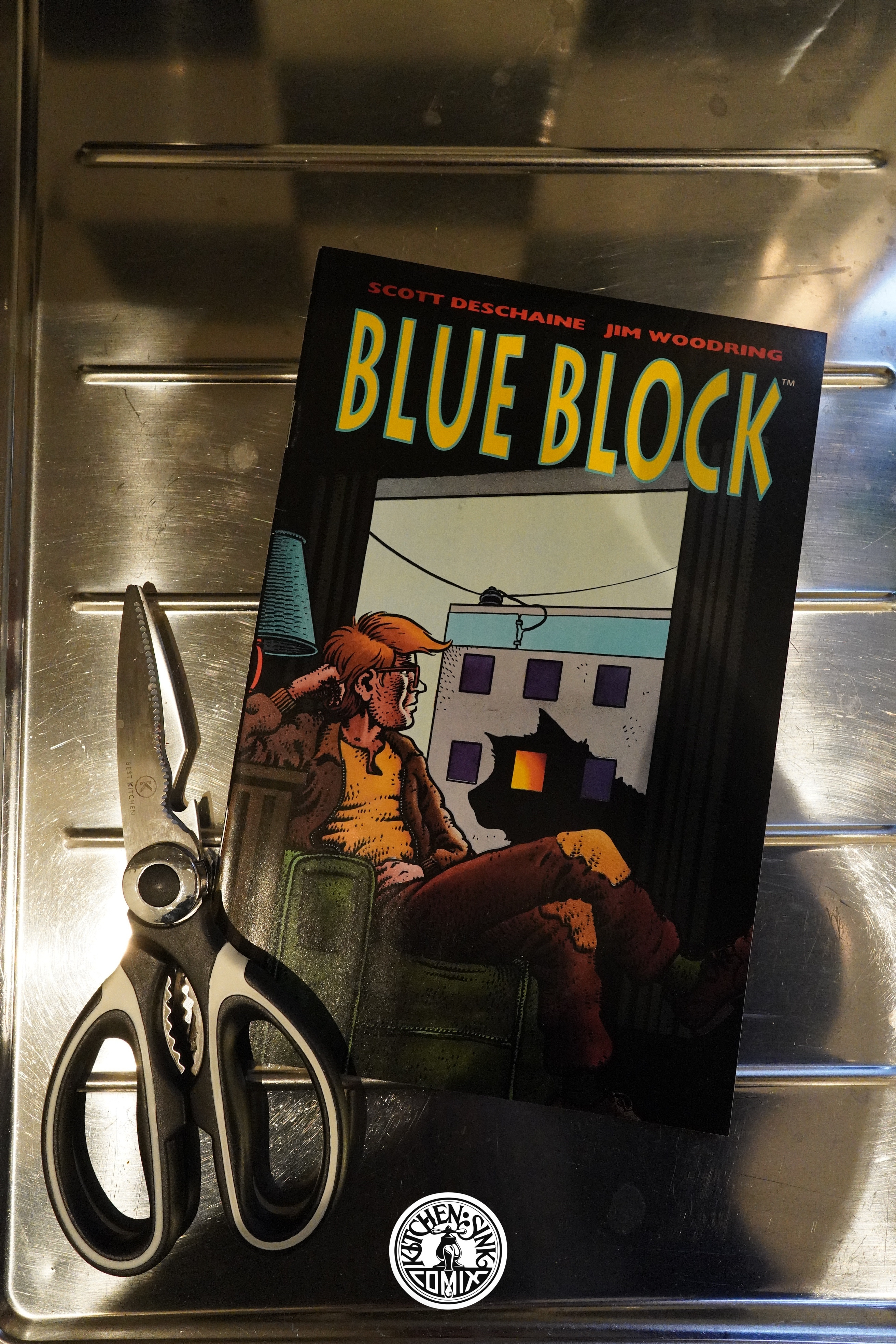 1993 Blue Block The Entire Kitchen Sink